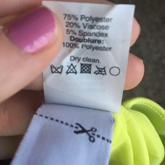 J.Crew Neon Yellow Mini Skirt - Picture 7 of 7